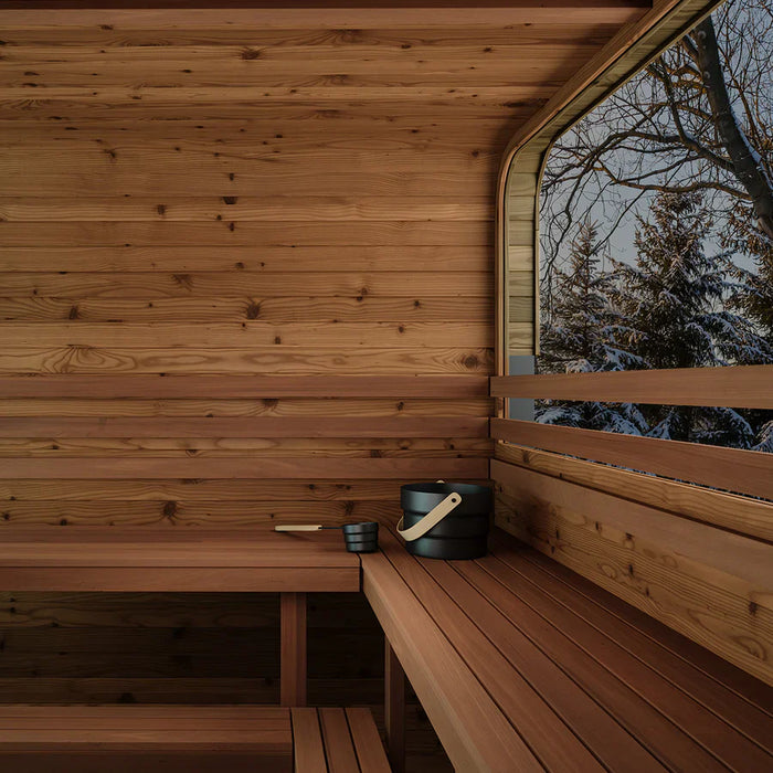 Thermory NO 40 Square Sauna Kit With Window