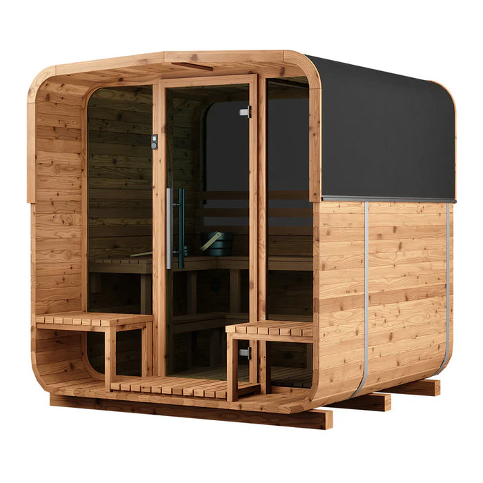 Thermory NO 42 Square Sauna Kit With Window