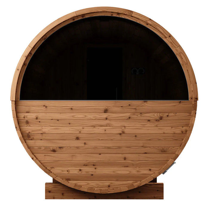 Thermory NO 60 DIY Barrel Sauna Kit With Window & Porch