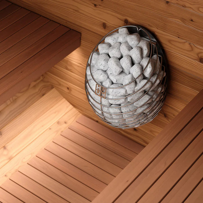 Thermory NO 60 DIY Barrel Sauna Kit With Window & Porch