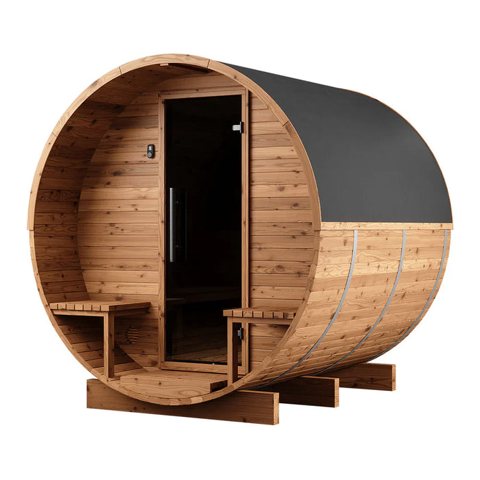 Thermory NO 61 DIY Barrel Sauna Kit With Window