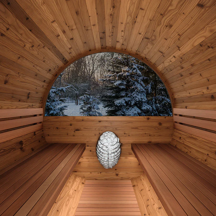 Thermory NO 62 DIY Barrel Sauna Kit With Window