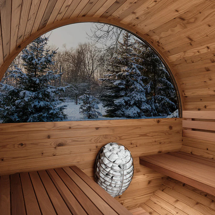 Thermory NO 62 DIY Barrel Sauna Kit With Window