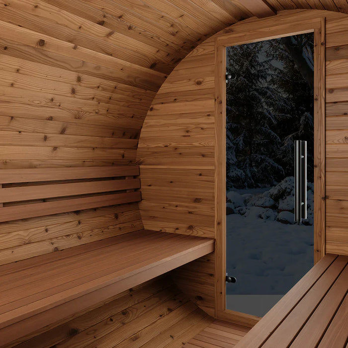 Thermory NO 62 DIY Barrel Sauna Kit With Window