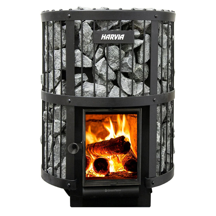 Harvia Legend 240 GreenFlame Wood Burning Sauna Stove