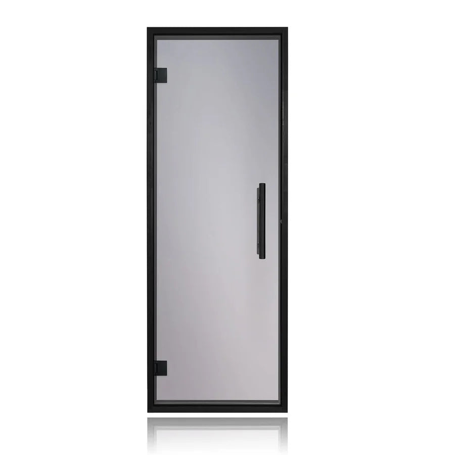 Black Alder Frame Tinted Glass Sauna Door 24X73