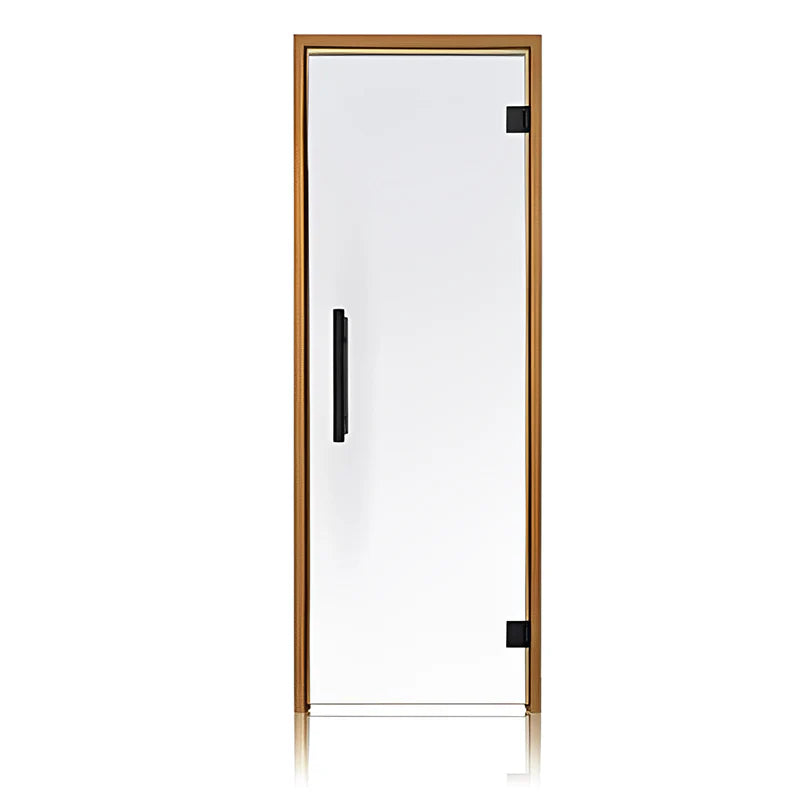 Thermo-Aspen Frame Clear Glass Sauna Door 24X81