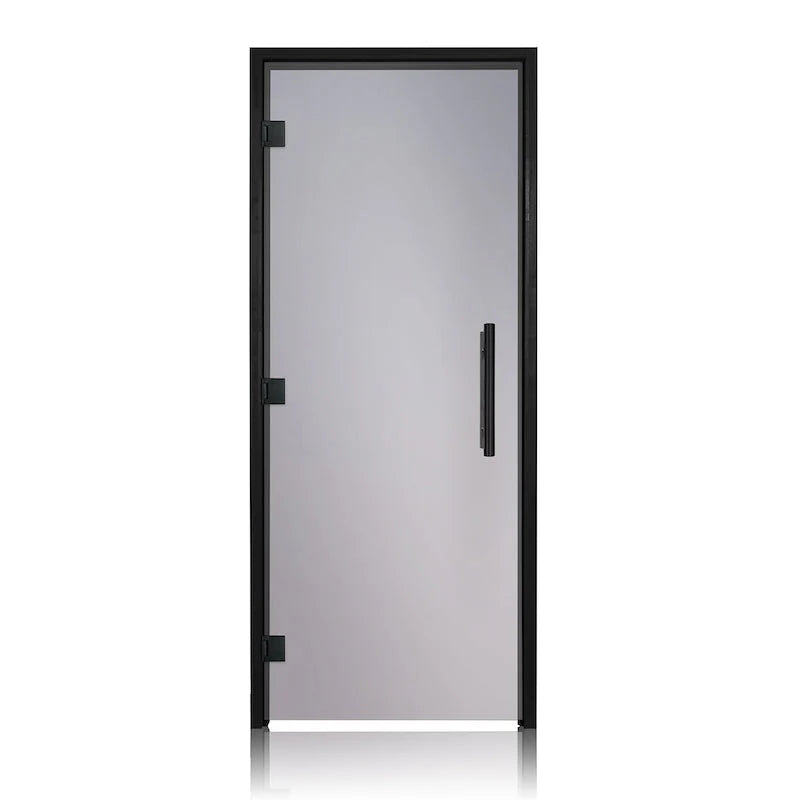 Black Alder Frame Tinted Glass Sauna Door 36X81