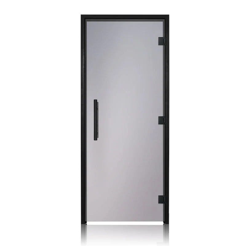 Black Alder Frame Tinted Glass Sauna Door 36X81