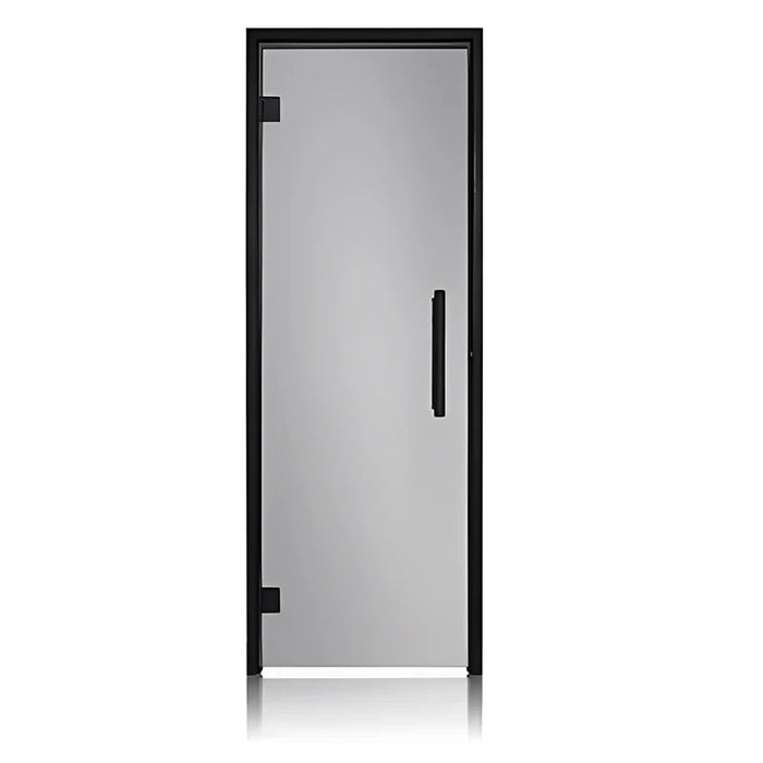 Black Alder Frame Tinted Glass Sauna Door 24X81