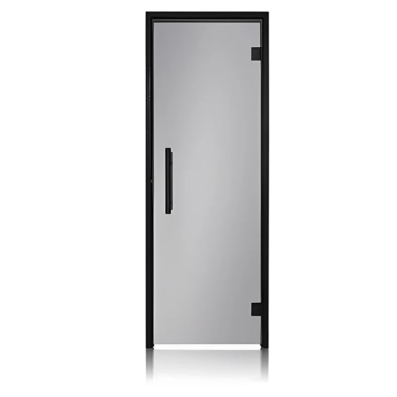Black Alder Frame Tinted Glass Sauna Door 24X81