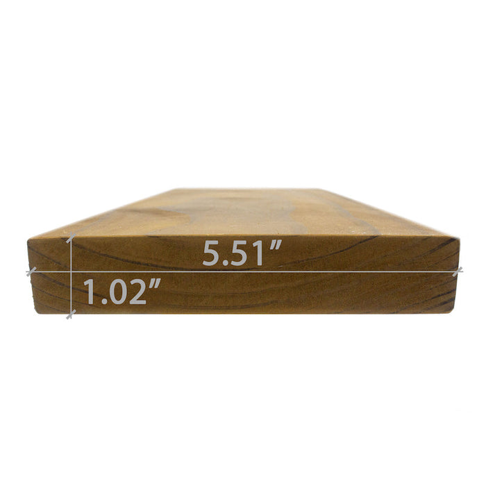 Premium Thermo-Radiata Pine 2x6 S4SEE SHP Sauna Bench Material
