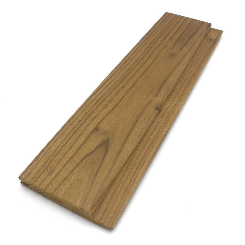 Premium Thermo-Spruce 1x4 T&G STP Sauna Wall Cladding