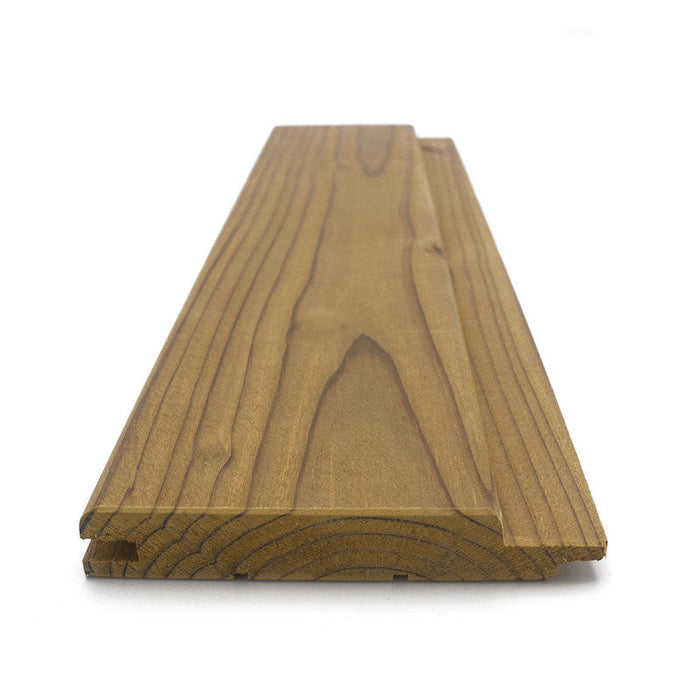 Premium Thermo-Spruce 1x4 T&G STP Sauna Wall Cladding
