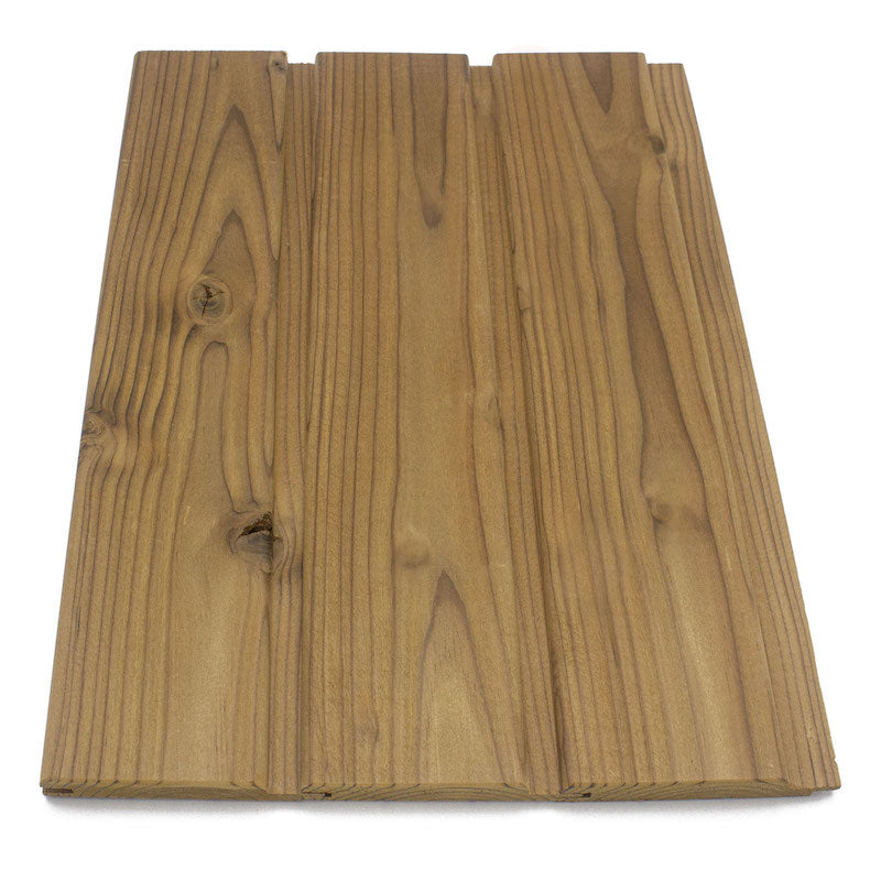 Premium Thermo-Spruce 1x4 T&G STP Sauna Wall Cladding